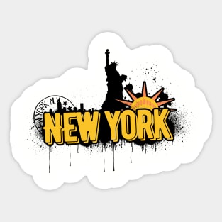 New York street Sticker